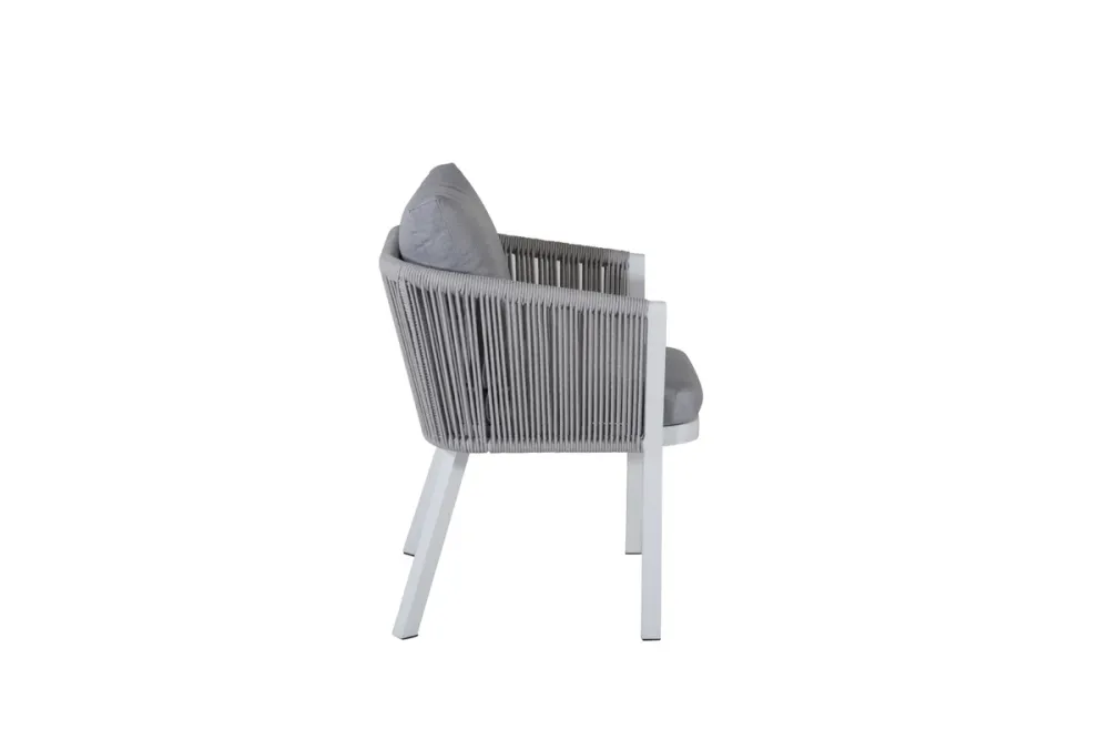 Virya Havestole 2-stk Hvid/Grå 2-Year Waterproof Warranty