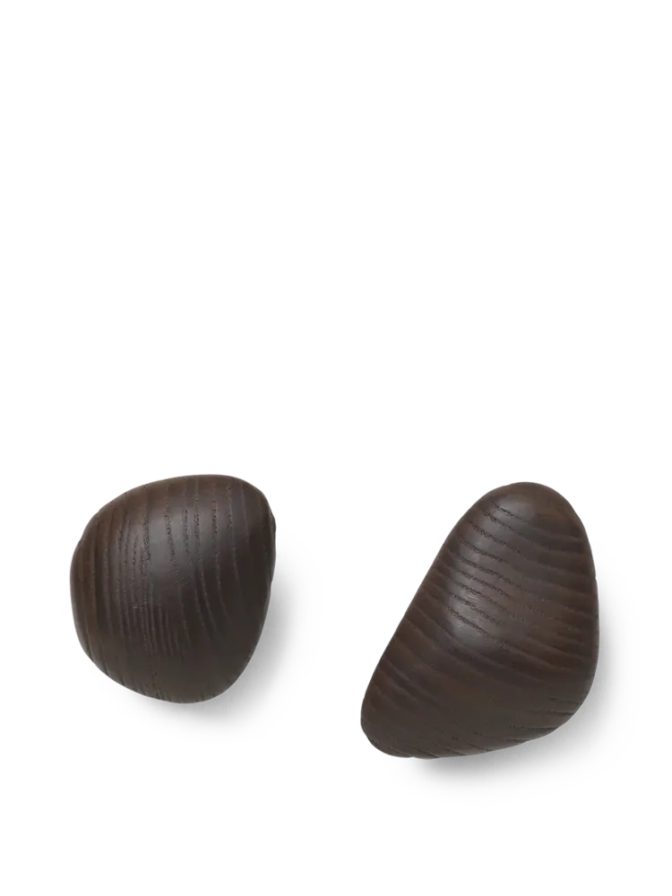 Waterproof IPX7 Cairn Hooks - Set 2 - Dark Cocoa