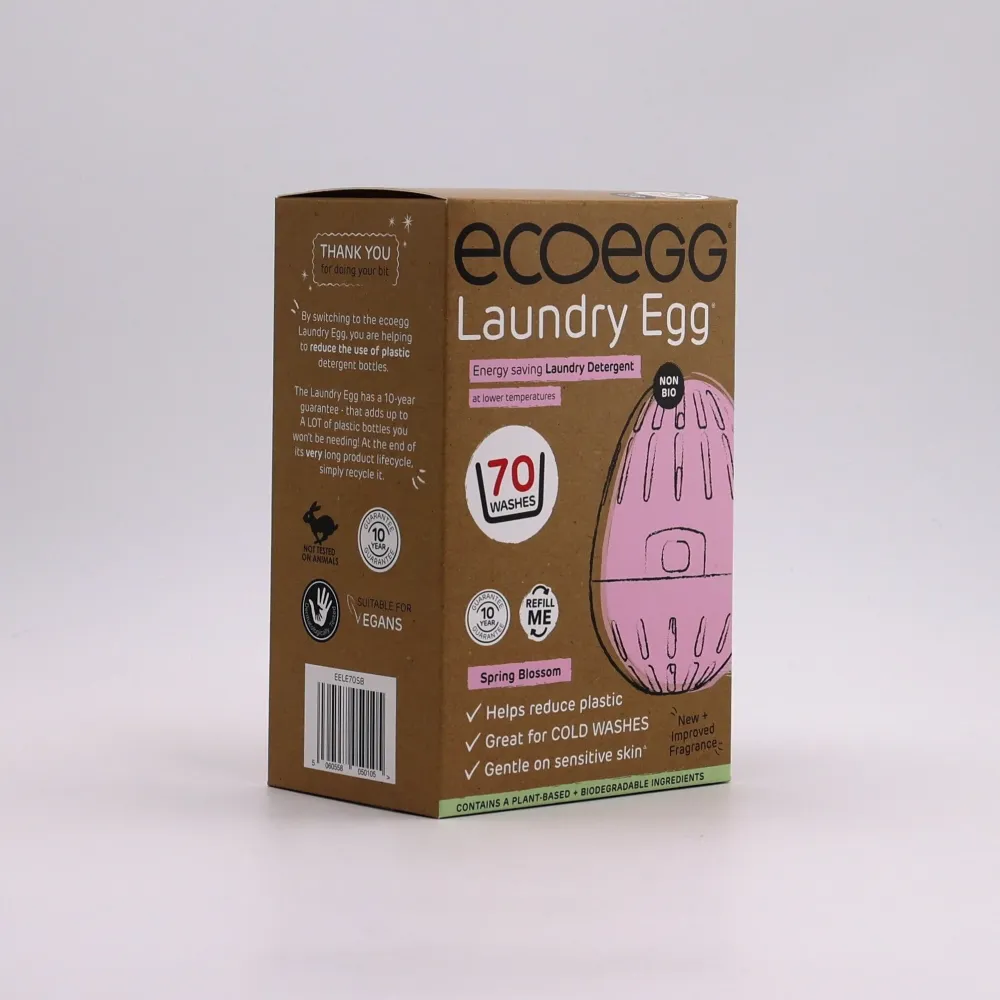 Waterproof IPX7 Ecoegg - 2nd Gen vaskeæg 70 vaske Orange