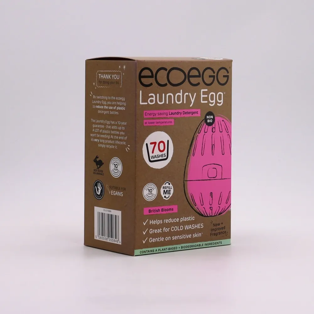 Waterproof IPX7 Ecoegg - 2nd Gen vaskeæg 70 vaske Orange