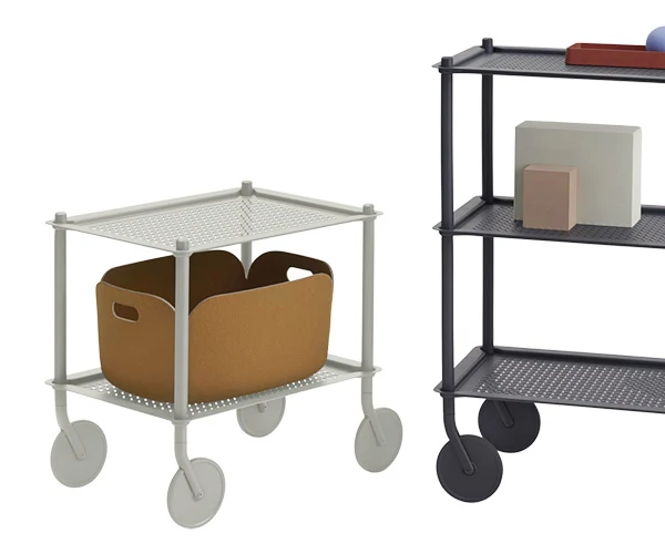Waterproof IPX7 Muuto Flow Trolley - 2 lag - Grey