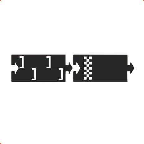 Waytoplay extension start/finish 2 dele - 9" Sunlight Readable