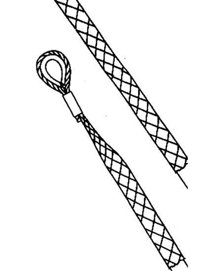 Wirestrømpe åben/åben - 22-32mm