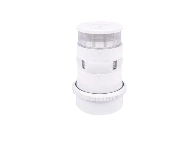 Aqua Signal, AS 34 LED Tricolor Mastelys Hvid, IP67 (1 stk)