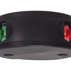 Aqua Signal, AS 34 Serie LED Lanterne Bicolor Sort, 12-24V, IP67