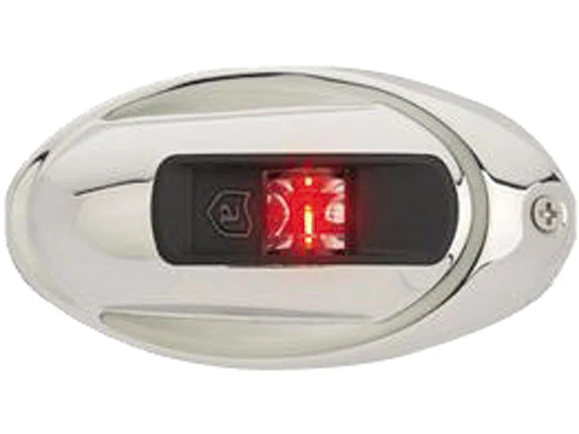 Attwood, Bagbordslanterne LED LightArmor lodret oval, rustfrit stål, ATT-NV4012SSR-7