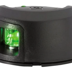 Attwood, Styrbordslanterne LED Navigationslys, påbygning, Sort (1 stk), ATT-NV2012PBG-7