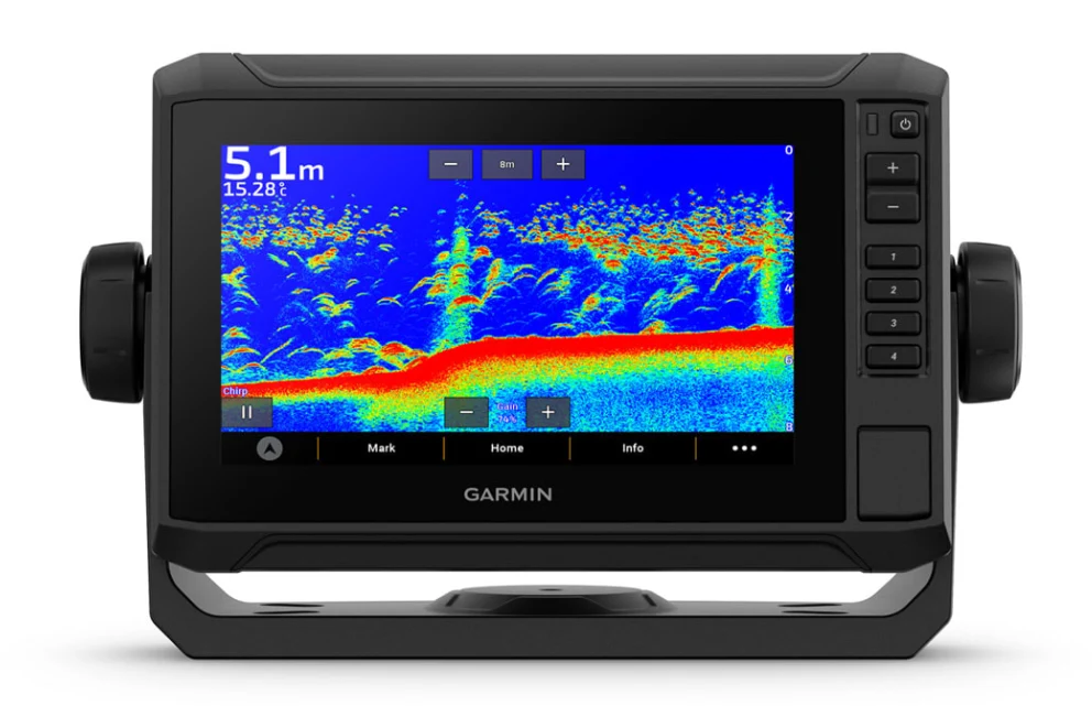 ECHOMAP™ UHD2 7" kortplottere 72sv uden transducer