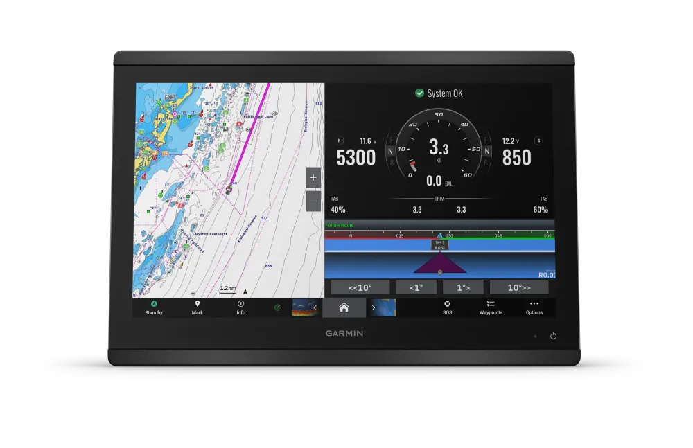 Garmin GPSMAP 8416 Kortplotter 16" Touchscreen