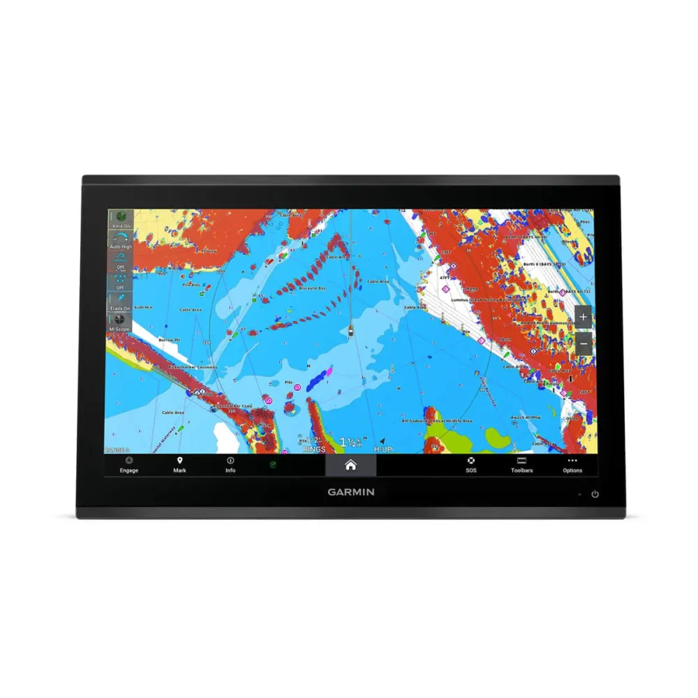 Garmin GPSMAP 9022 med globalt baggrundskort