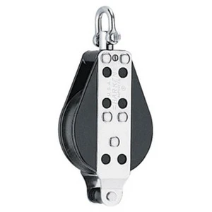 Harken 3.00 tommer HL-blok enkelt m. hunsvot