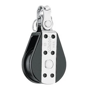 Harken Big Bulletblok 38 mm enkelt, sjækkel