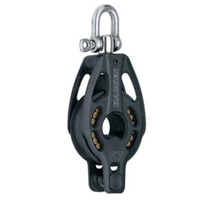 Harken Black Magic Air blok 57mm enkel m. hunsvot