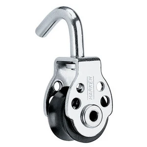 Harken 16 mm Blok enkelt, krog
