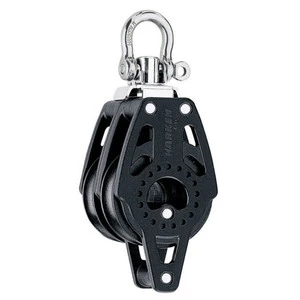 Harken Carbo Blok 40 mm dobbelt, svirvel, hunsvot,