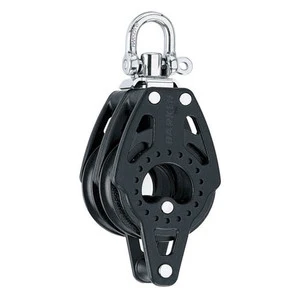 Harken Carbo Blok 75 mm dobbelt, svirvel, hunsvot