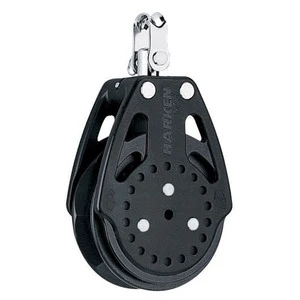 Harken Carbo Ratchamatic Blok 75 mm enkelt/svirvel