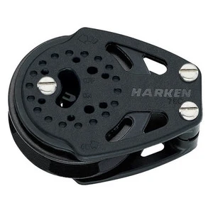 Harken Carbo Ratchet Blok 75 mm enkelt, skildpadde