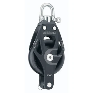 Harken Element blok 45 mm enkelt m. svirvel