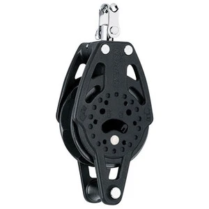 Harken Ratchet blok 57 mm enkelt m. svirvel og hun
