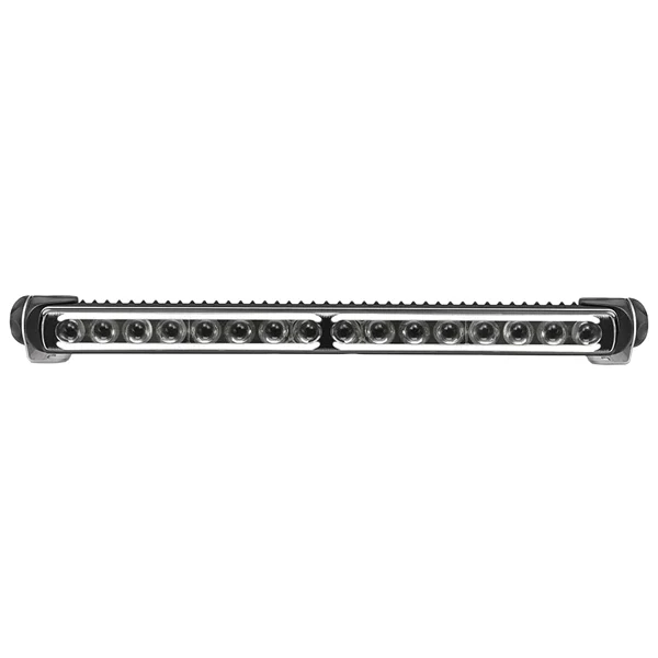 Hella, Dækslys med edge lys, sort, 12/24V