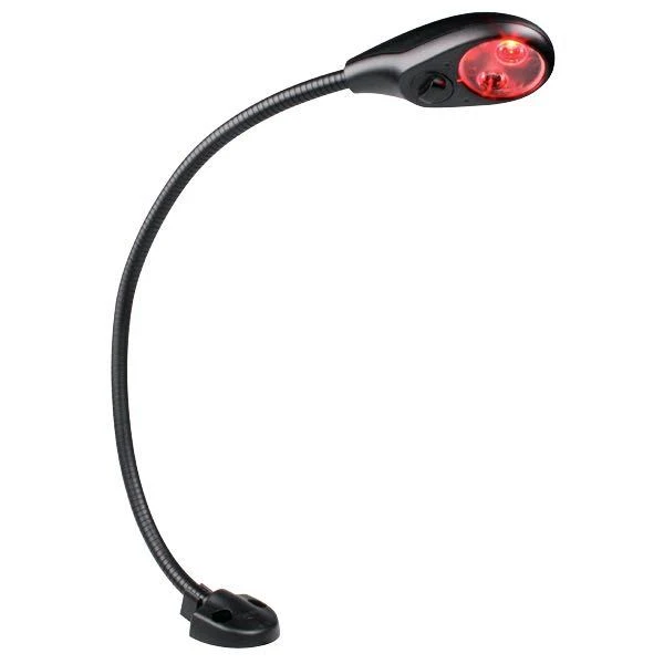 Hella LED kortlampe 40cm 9-30V rød/hvid lys kan dæmpes