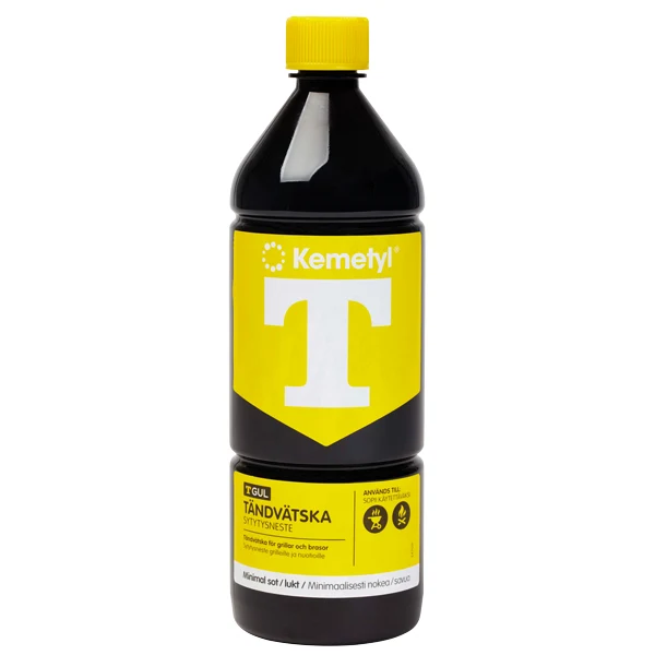 Kemetyl T-gul antændelsesvæske 1L