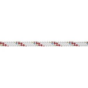 Liros Aramid 8mm hvid-rød