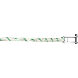 Liros LSP-32 fald m/sjækel 10mm x 35 mtr hvid/grøn