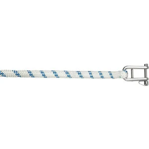 Liros LSP-32 fald m/sjækel 12mm x 35 mtr hvid/blå
