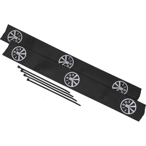 Liros Protect Set 37 mm sort-hvid, 2 x 60 cm