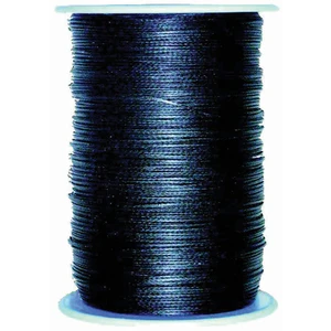 Liros Taklegarn 1,0mm sort vokset 500 m