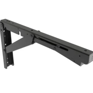 Roca hyldeknægt sammenklappelig sort 116x201mm AISI304
