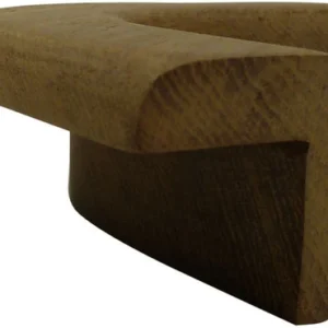 Roca inderhjørne teak 50/90° 22x7mm