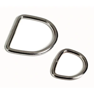 Rutgerson D-ring Ø5 x Ø25 mm