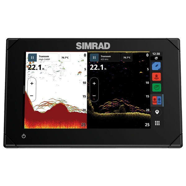 Simrad NSX 3012 med activeimaging 3-i-1 hæk transducer