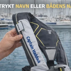 Sort tryk på Spinlock Deckvest Lite & Lite+