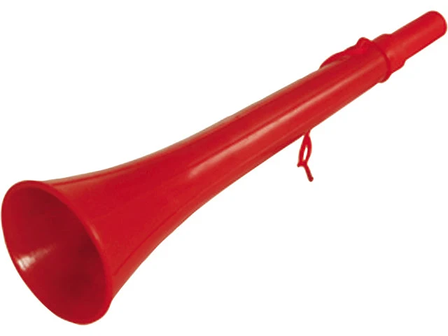 Talamex, Tågehorn plast rød, 300 mm (1 stk)