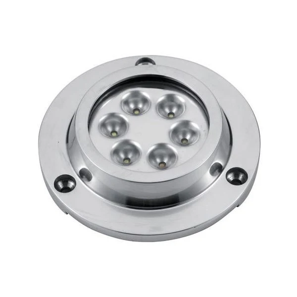 Undervandsbelysning til overflademontering 14,2 W 8 30 V 6 LED hvid